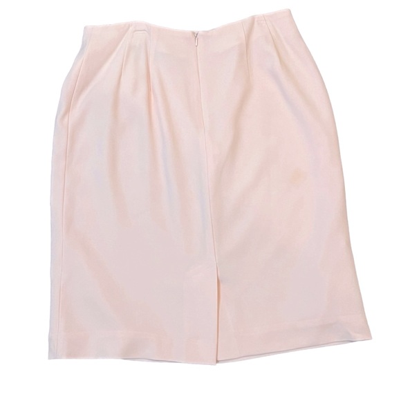 NYGARD light pink skirt size 12 lined back zipper - Picture 2 of 7